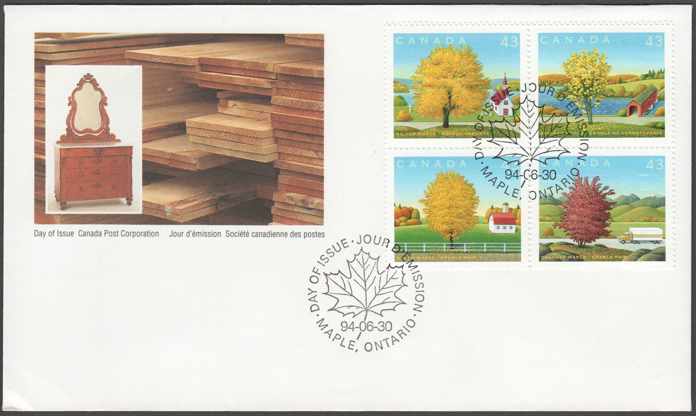 Canada Scott 1524 FDC #1 - Click Image to Close